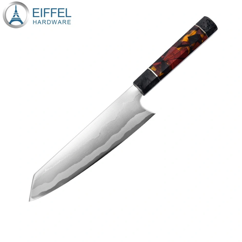 8 Inch Chef Knife 440c Steel Chinese Kitchen Knives Chef Knives with Resin Handle-EDK01RE0018