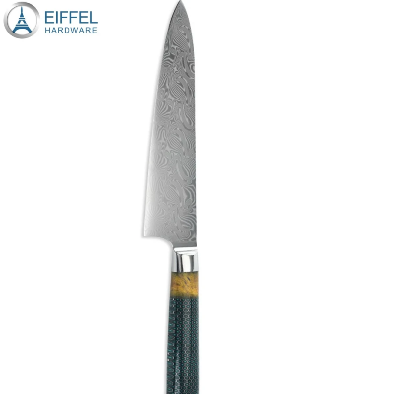 High Quality Vg10 67 Layers Carbon Steel Japanese Damascus Chef Knife Chef Knives with Pickling Trea