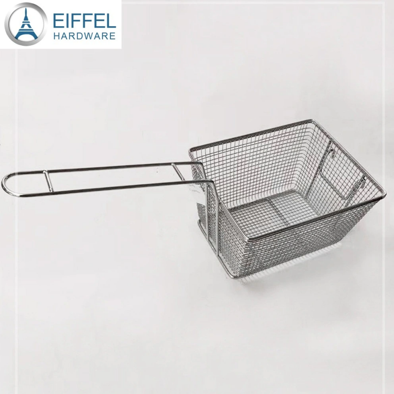 Kitchen Ware Gadget Chicken French Fries Basket Mini Deep Frying Basket Strainer Fry Basket-EFB01SS0