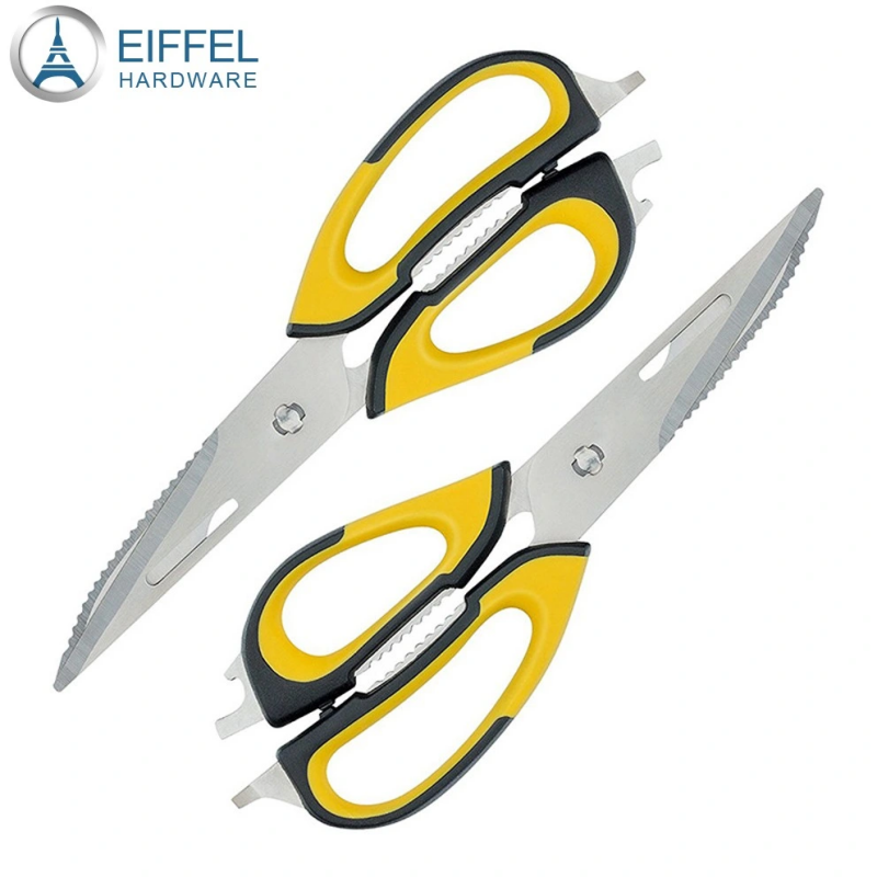 Factory Supply High Quality Stainless Steel Detachable Kitchen Shears with Magnetic Holder-EKS01SS00