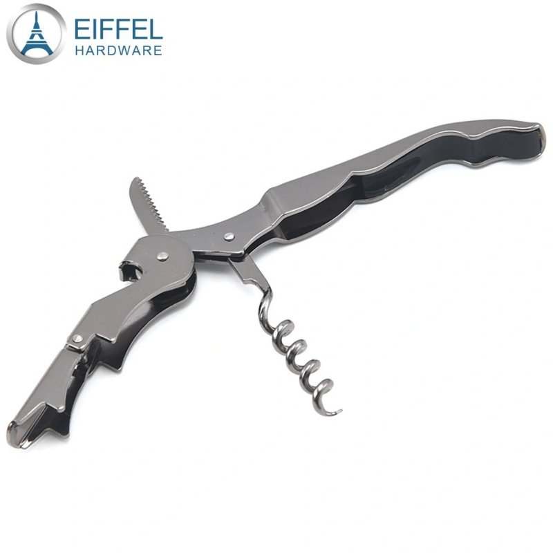 Multifunction Red Wine Corkscrew Beer Bottle Opener Stainless Steel Corkscrew-EBO03SS0046