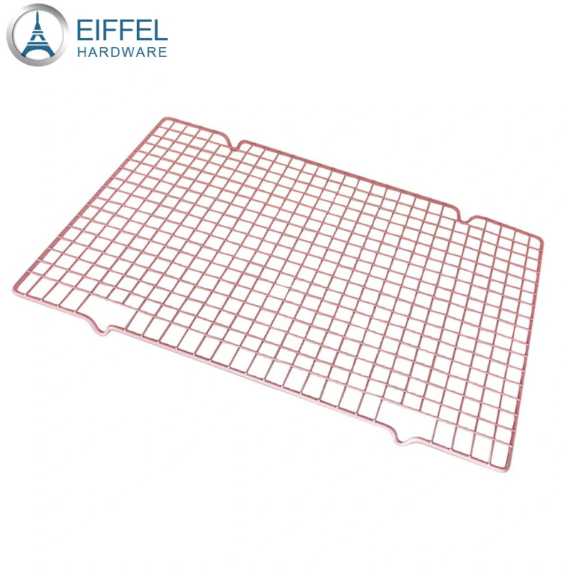 Non-Stick Cooling Rack Baking Rack Wire Rack with Green Coating-ECR01IR0006