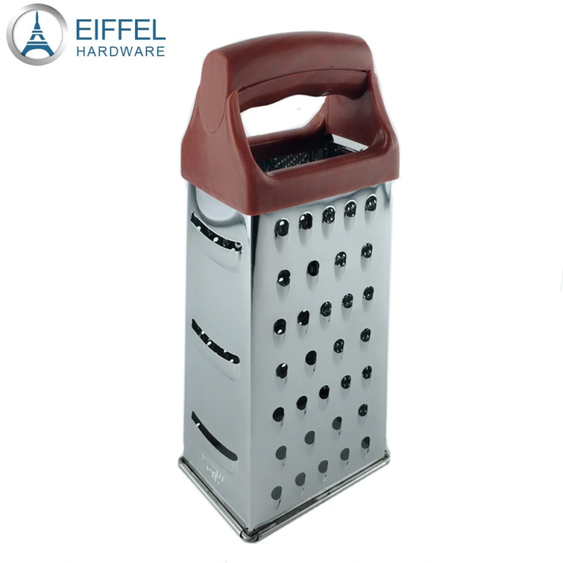 8 Inch Four-Sides Grater Kitchen Tools Kitchen Utensils with Thicker Handle-EH04PS0014