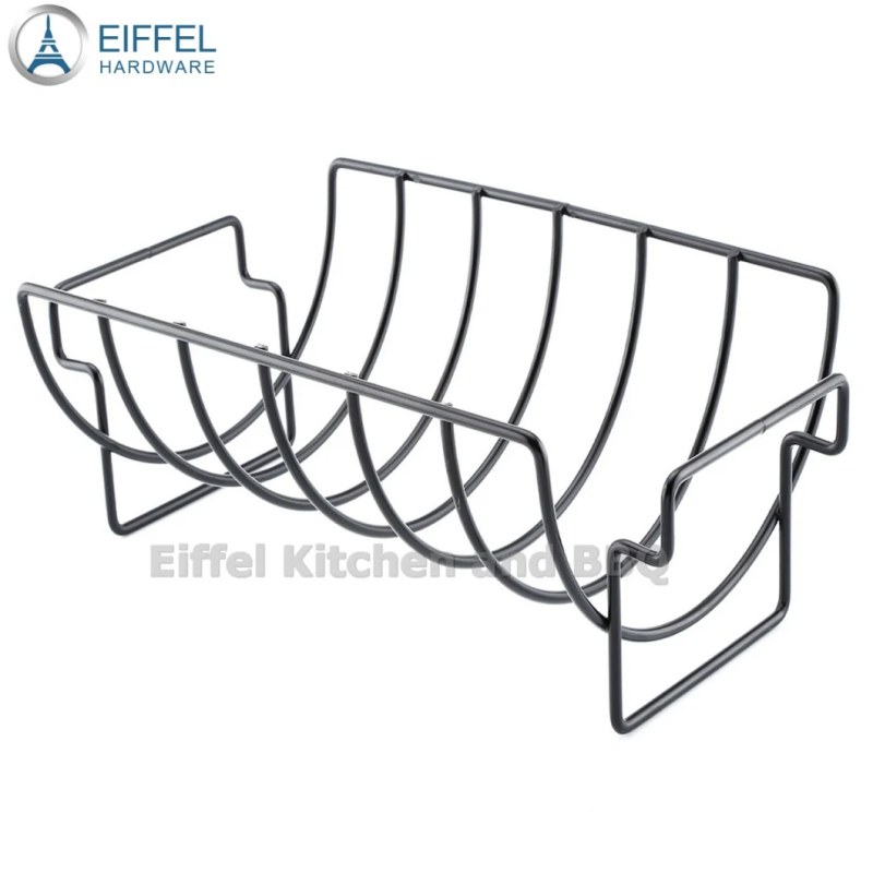 Rust-Proof Grilled Chicken Rack, Iron Rack, Wire Rack with Non-Stick Painting-EBBQ01IR0018